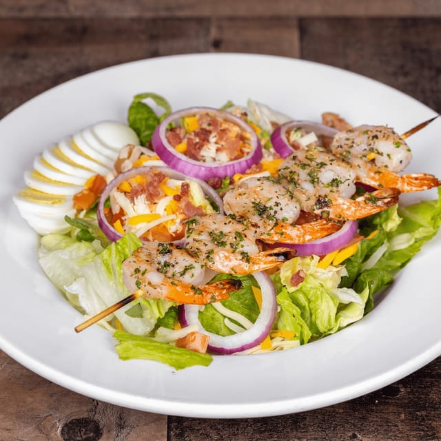 Roadhouse Chargrilled Shrimp Salad.