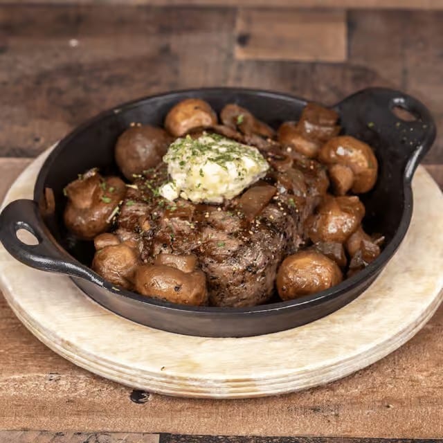 Blue Cheese Mushroom Filet.