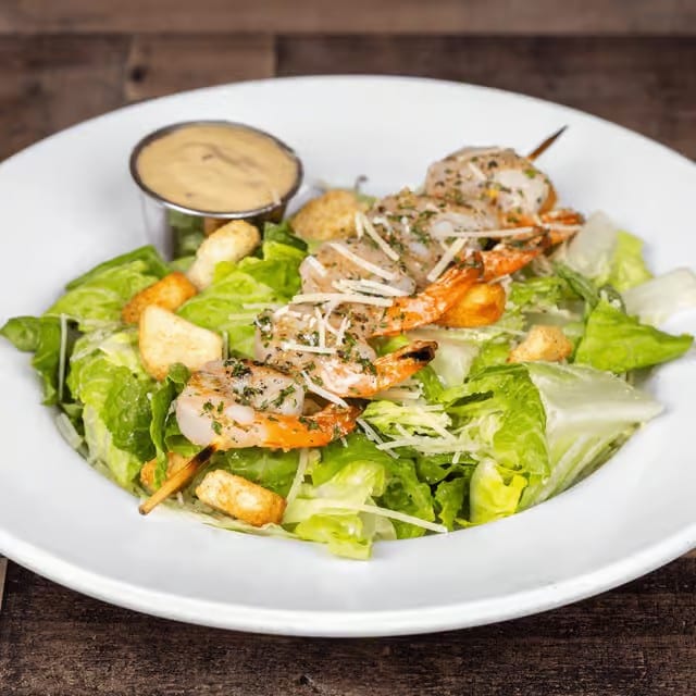 Caeser Salad Shrimp.