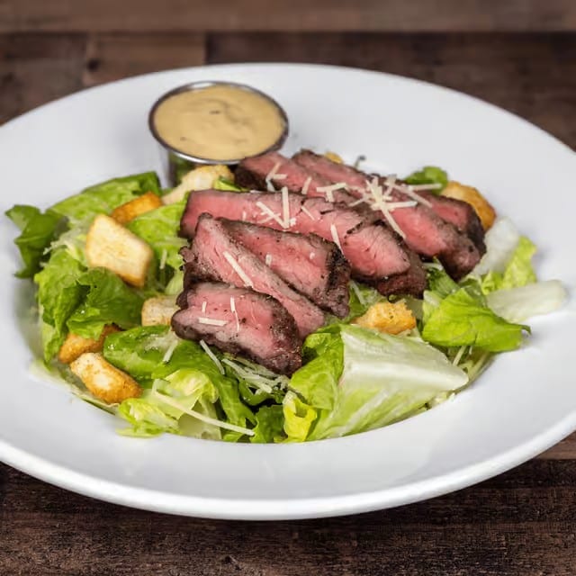 Caeser Salad Steak.