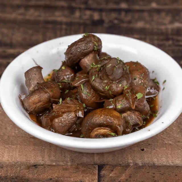 Burgundy Mushrooms.
