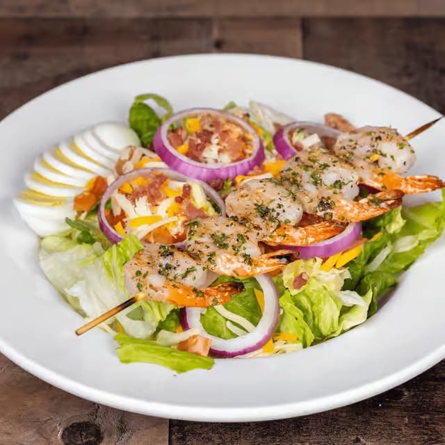 Roadhouse Chargrilled Shrimp Salad.
