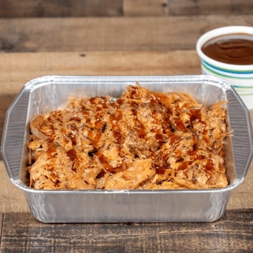 BBQ Pulled Pork Platter.
