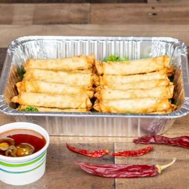 Texas Egg Roll Platter.