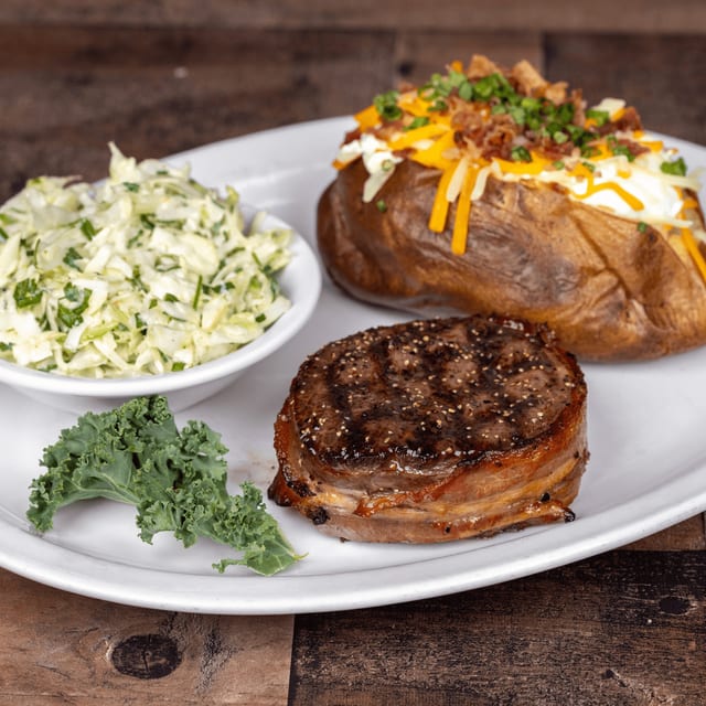 Bacon Wrapped Filet.