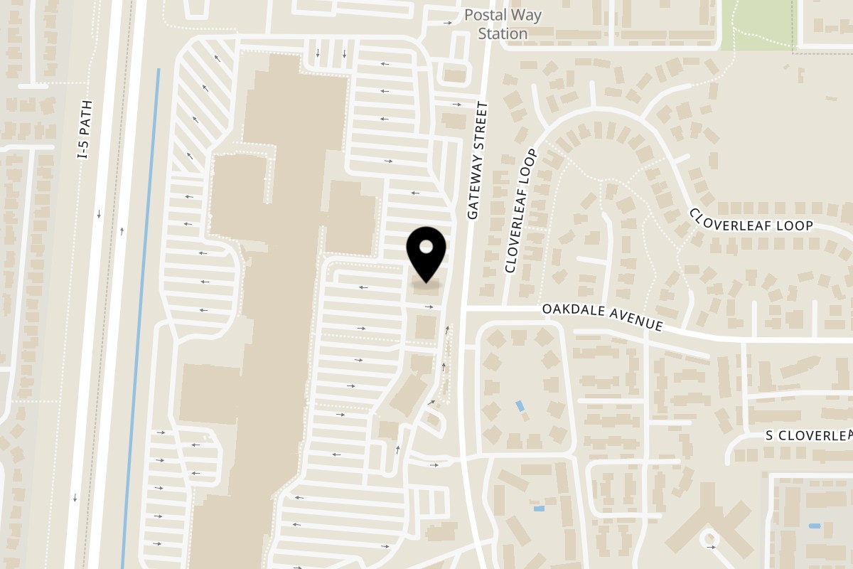 Map showing the location of Original Roadhouse Grill Springfield on 3018 Gateway St in Springfield